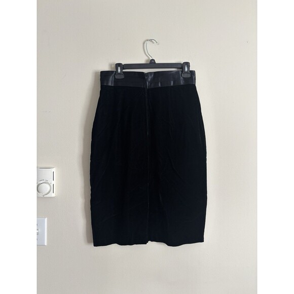 VTG 90s Jessica Scott McClintock VELVET Skirt 14 Large Whimsy Goth Y2K Formal - Picture 1 of 5